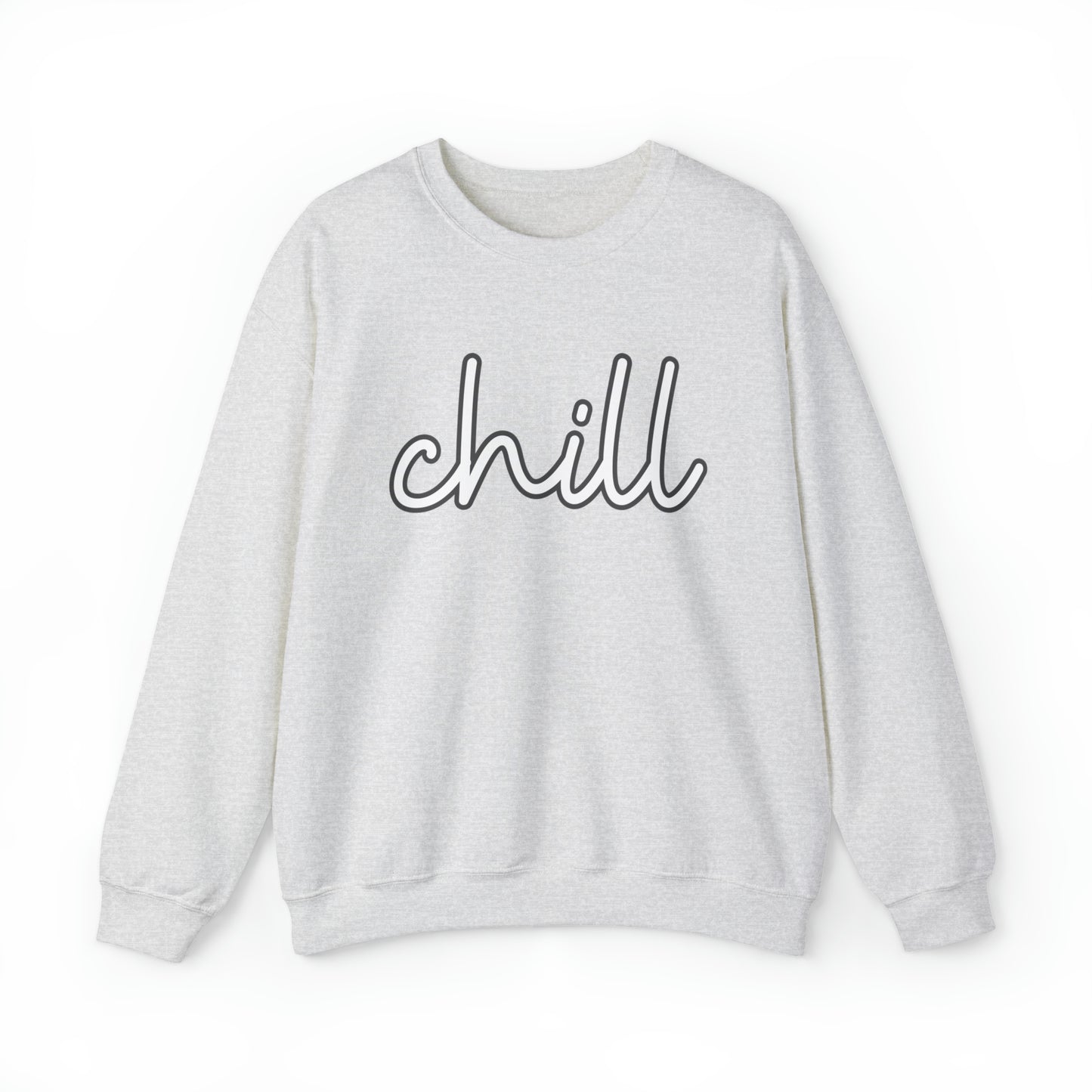 chill, Heavy Blend™ Crewneck Sweatshirt (Available In Other Colors)