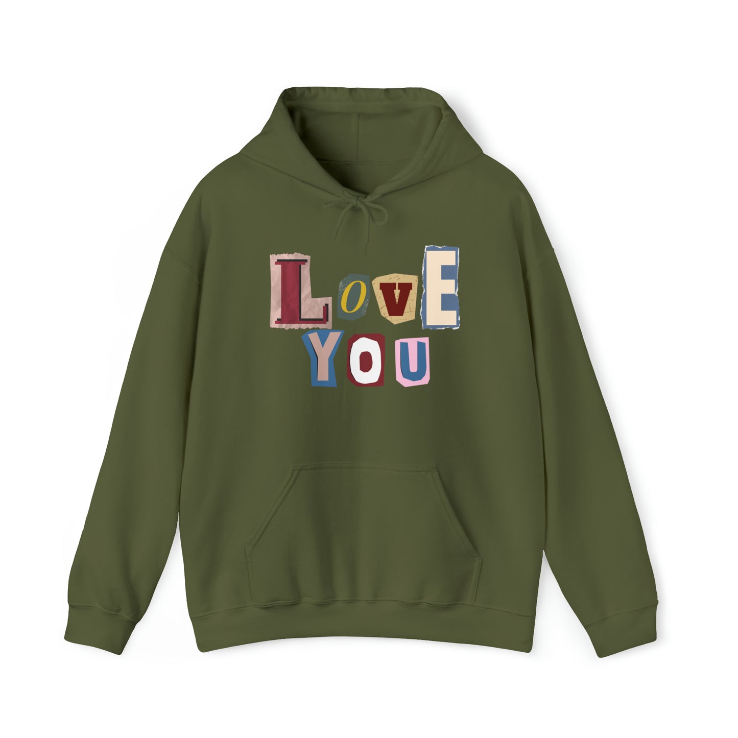 Love You, Ransom Style, Pull-Over Premium Hoodie (Available In Other Colors)