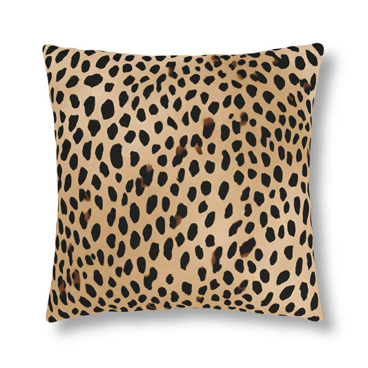 Cheetah Print, Indoor/Outdoor Waterproof Pillow