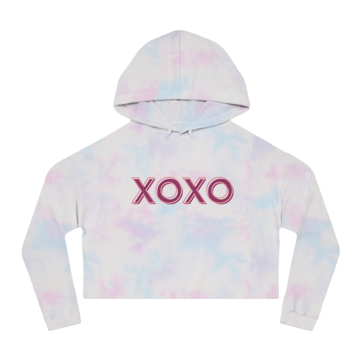 XOXO Cropped Hoodie (Available In Other Colors)