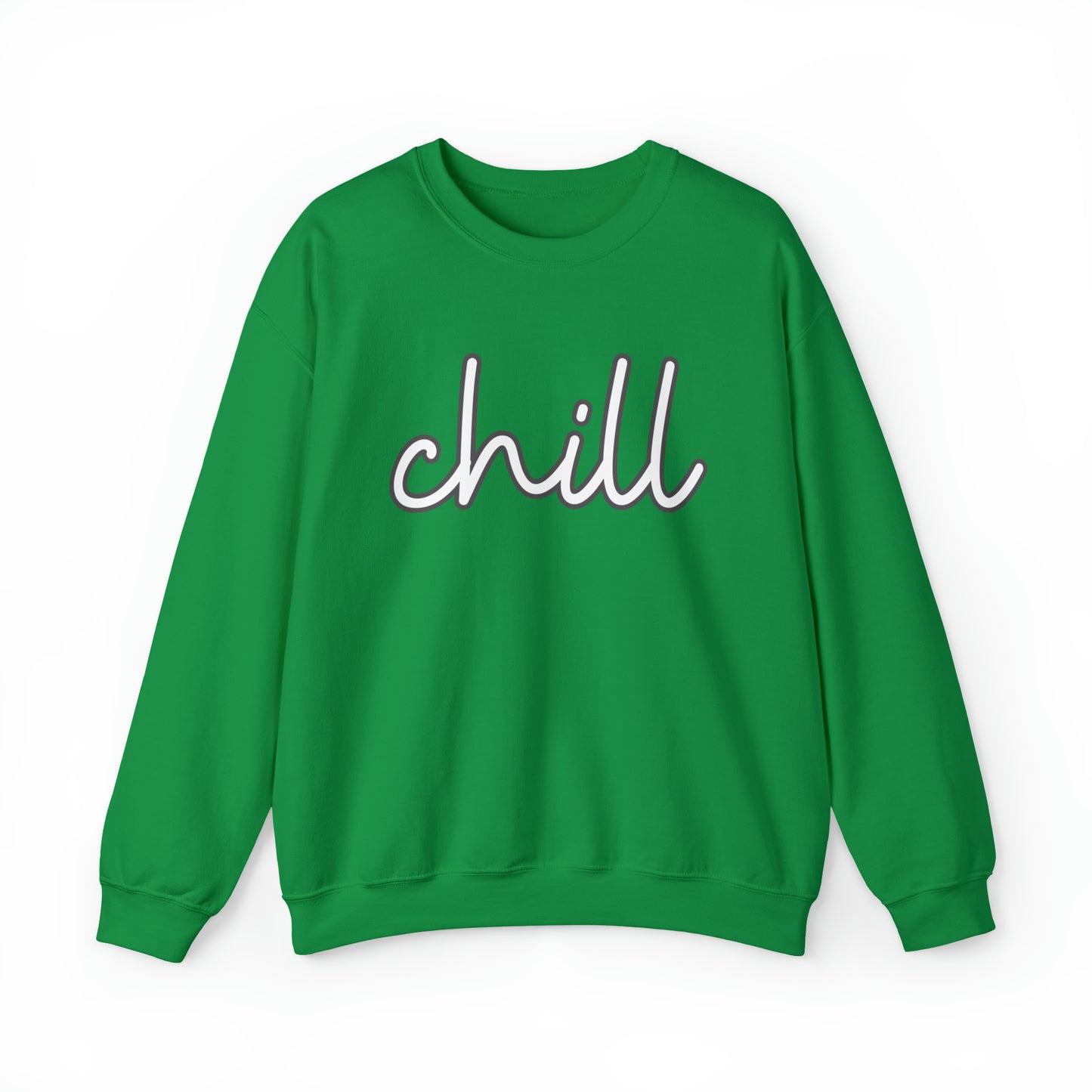 chill, Heavy Blend™ Crewneck Sweatshirt (Available In Other Colors)