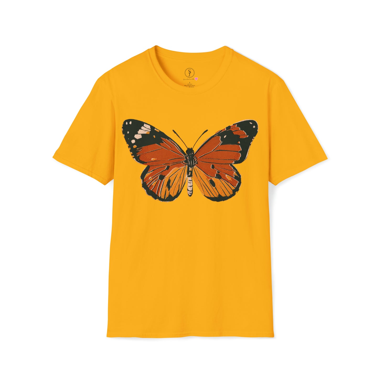 Monarch Butterfly Short Sleeve T-Shirt (Available In Other Colors)