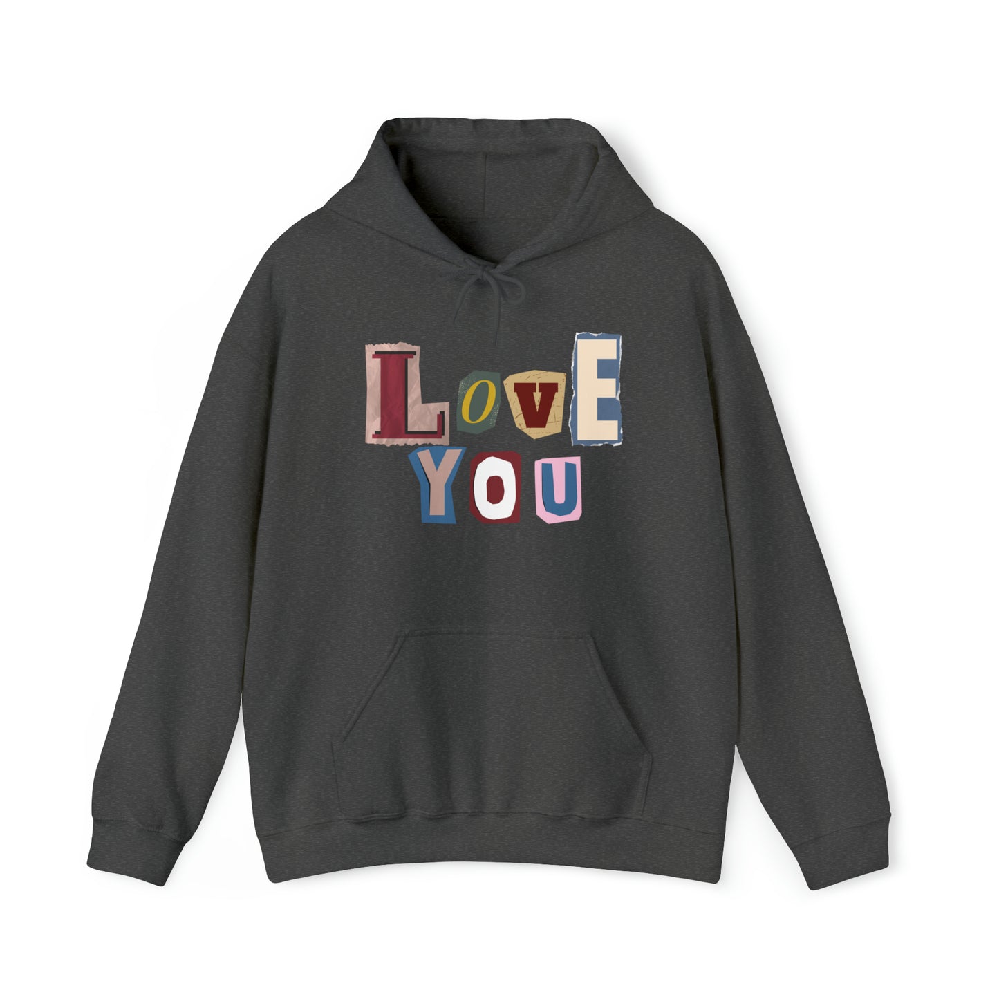 Love You, Ransom Style, Pull-Over Premium Hoodie (Available In Other Colors)