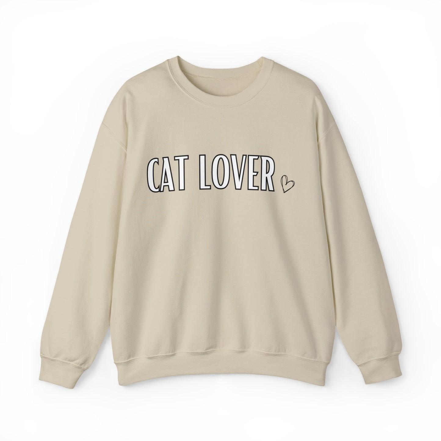 CAT LOVER, Heavy Blend™ Crewneck Sweatshirt (Available In Other Colors)