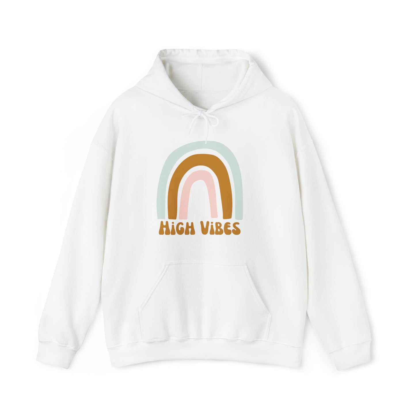 High Vibes, BOHO Style, Heavy Blend™ Hooded Sweatshirt (Available In Other Colors)