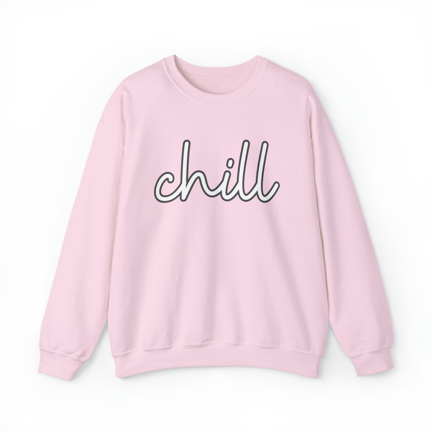 chill, Heavy Blend™ Crewneck Sweatshirt (Available In Other Colors)