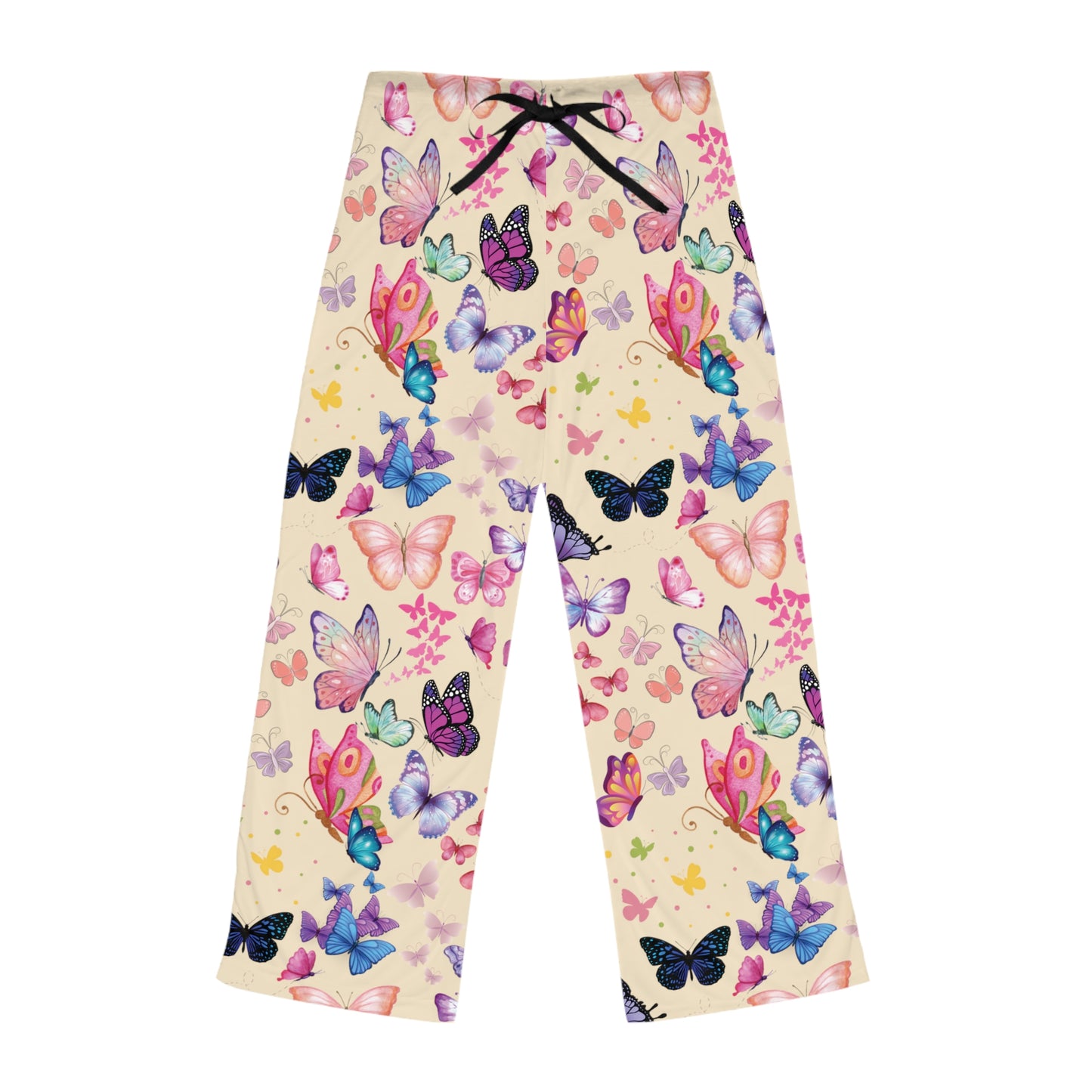 Butterflies In Soft Yellow, Pajammy Lounge Pants