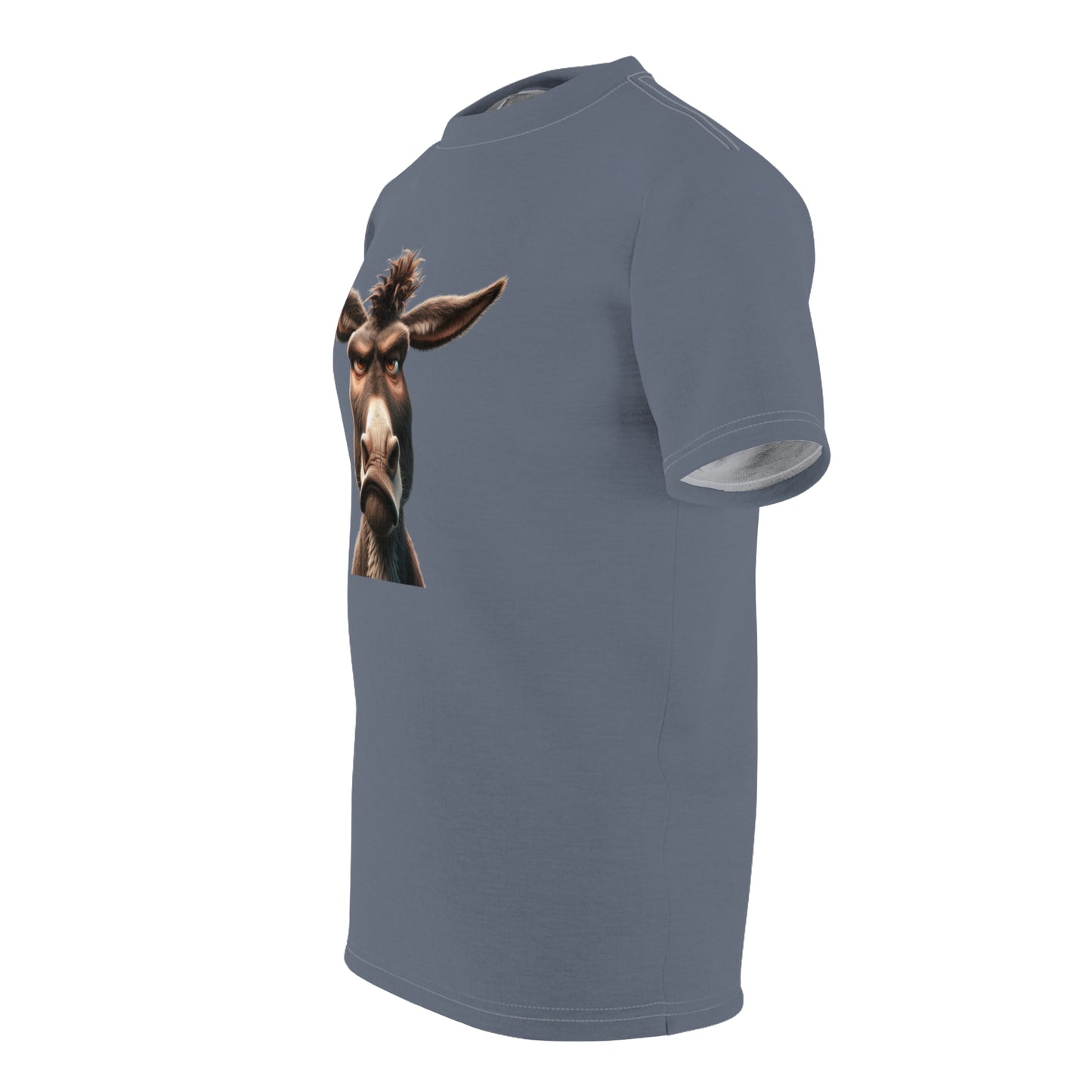 Grumpy Donkey Unisex Longer Body Short Sleeve T-shirt