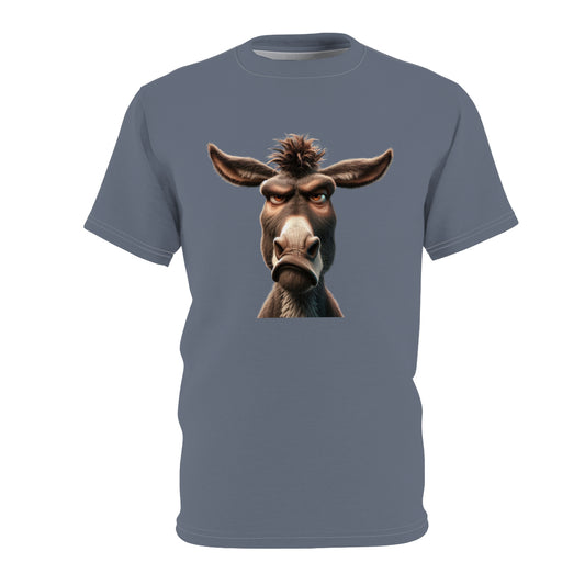 Grumpy Donkey Unisex Longer Body Short Sleeve T-shirt