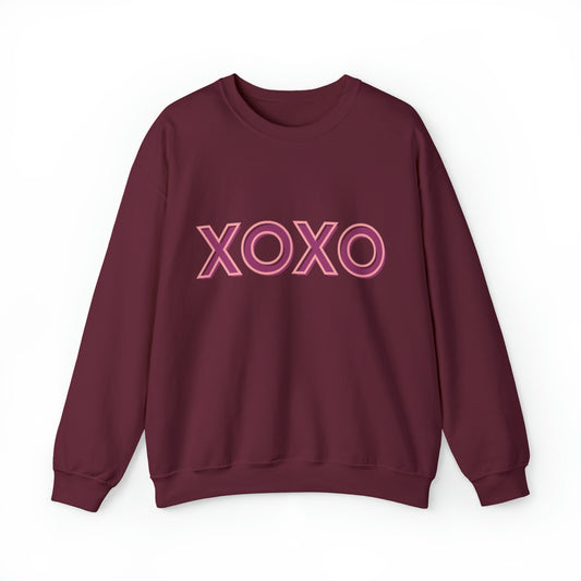 XOXO, Heavy Blend™ Crewneck Sweatshirt (Available In Other Colors)
