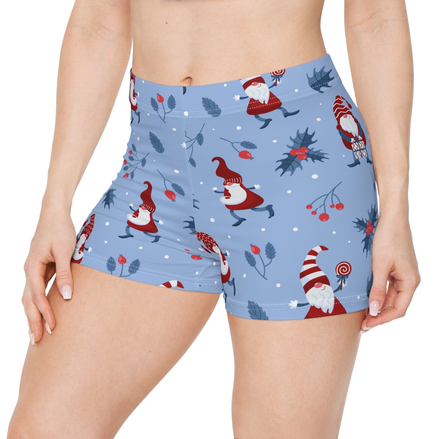 Christmas Gnomes Cutie Booty Shorts