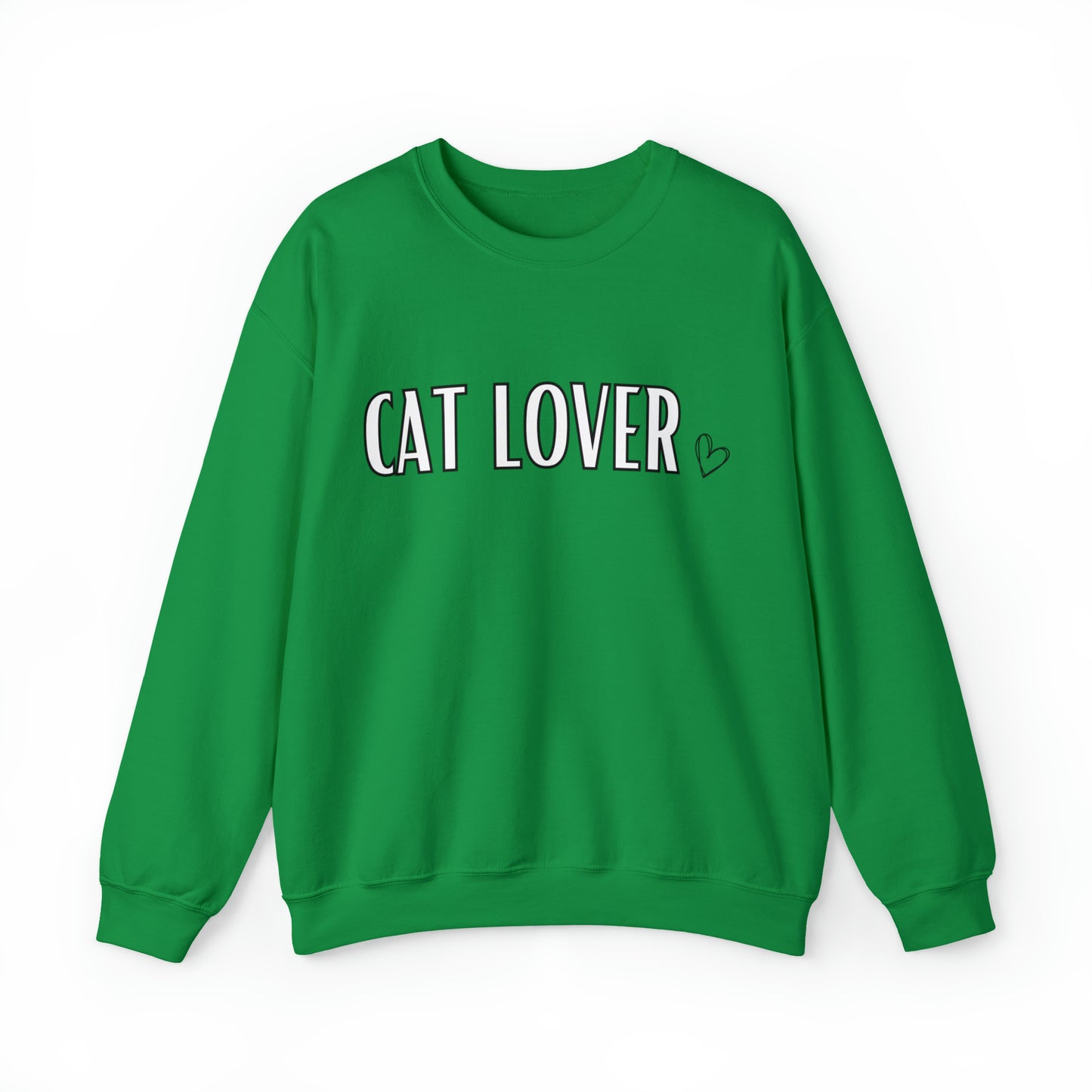CAT LOVER, Heavy Blend™ Crewneck Sweatshirt (Available In Other Colors)