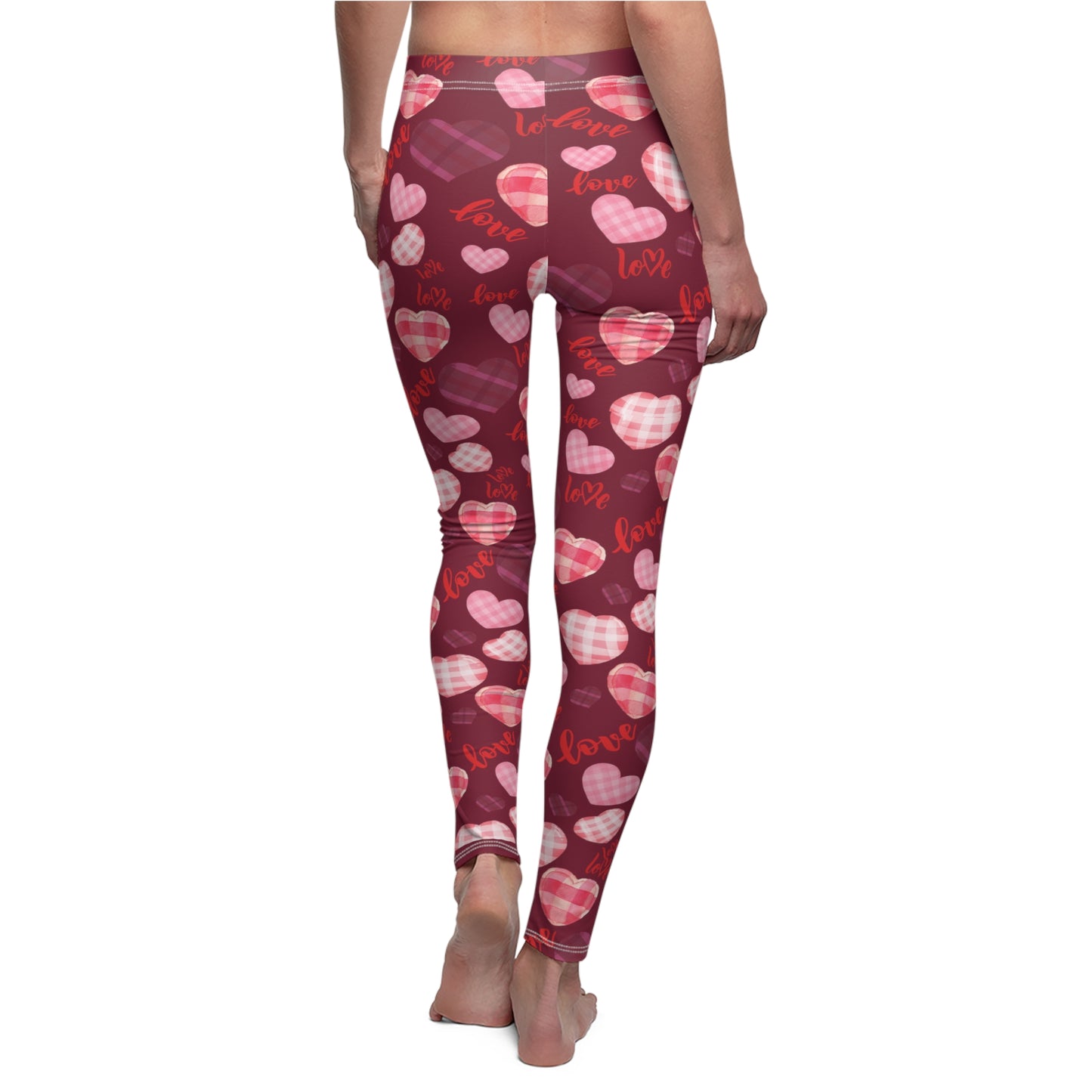 Love & Hearts Full-Length Leggings