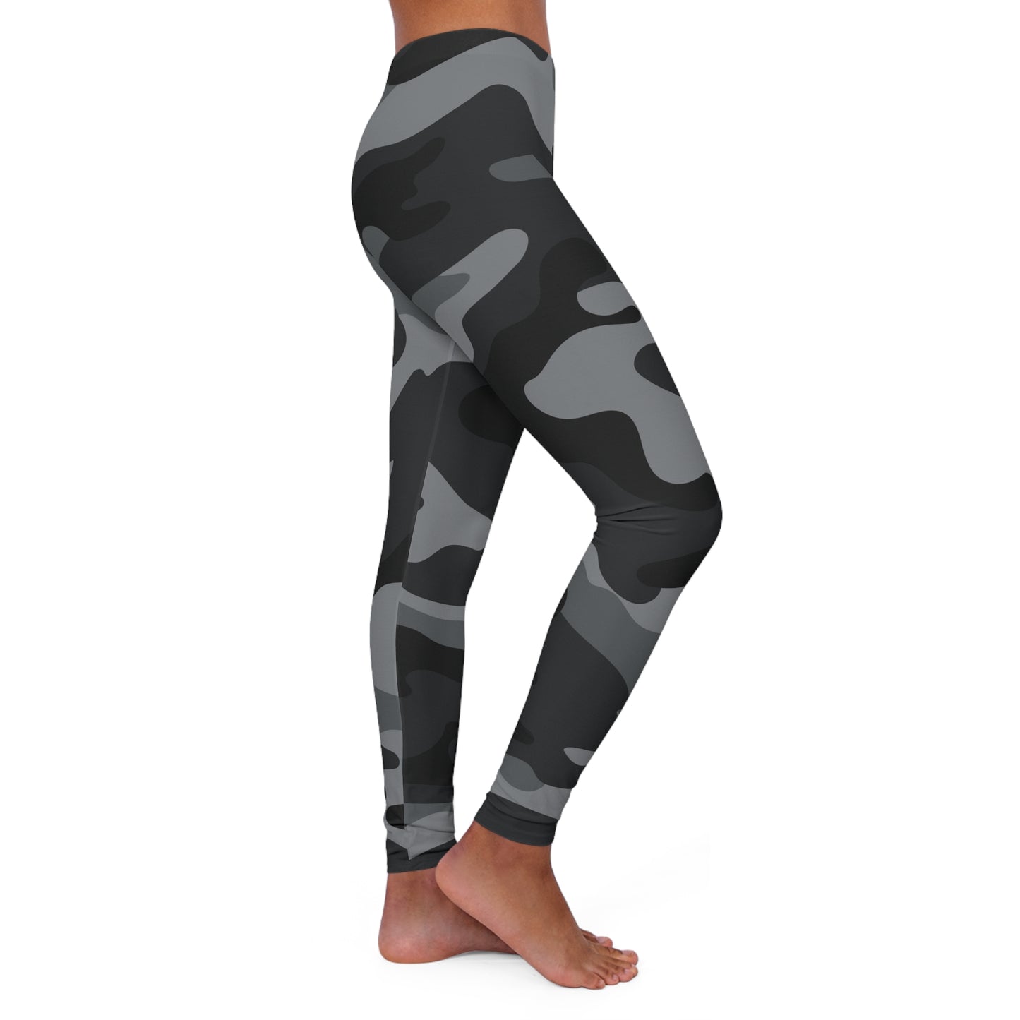 Silky Smooth Black Camo Leggings