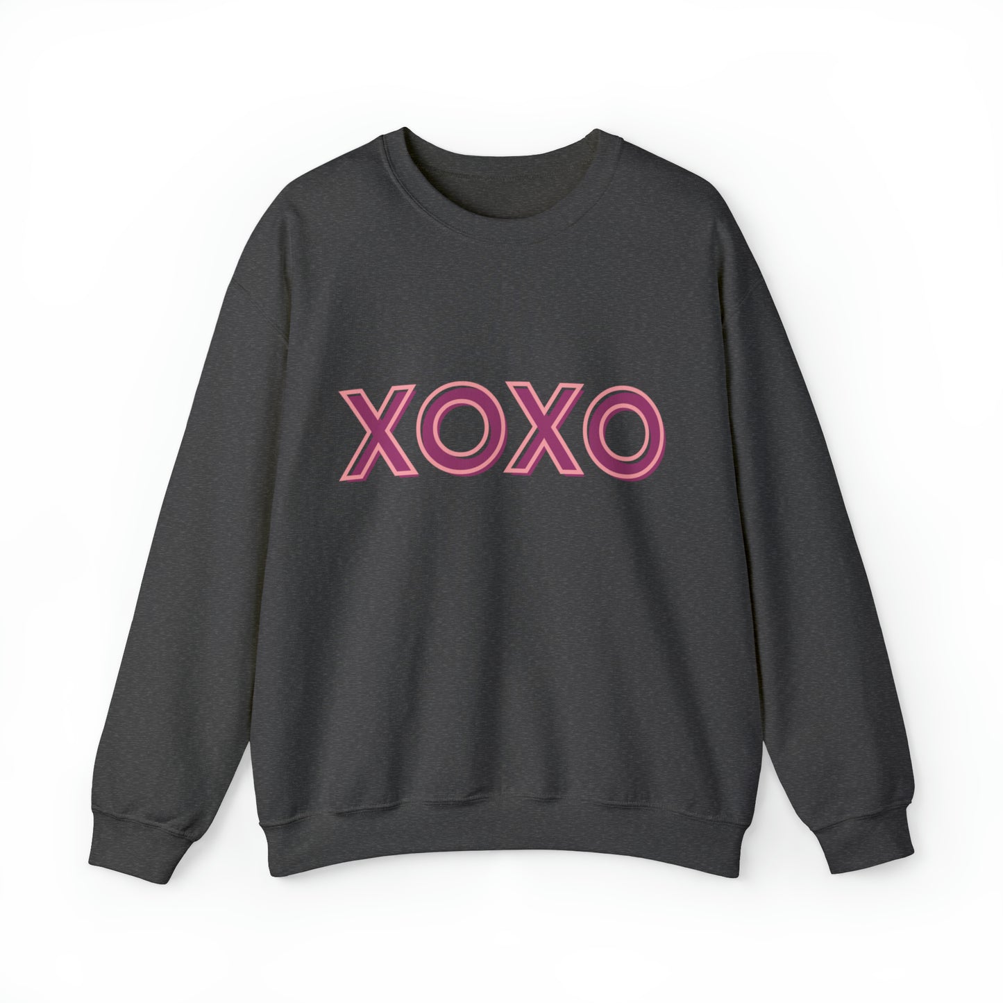 XOXO, Heavy Blend™ Crewneck Sweatshirt (Available In Other Colors)