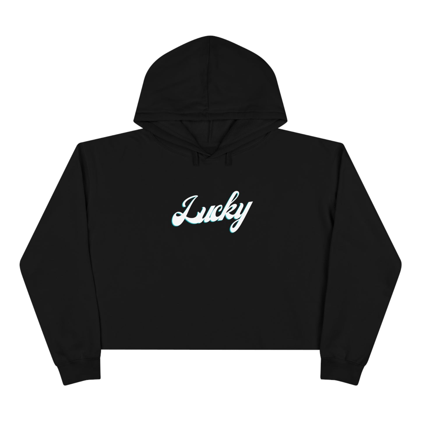 Lucky Cropped Hoodie
