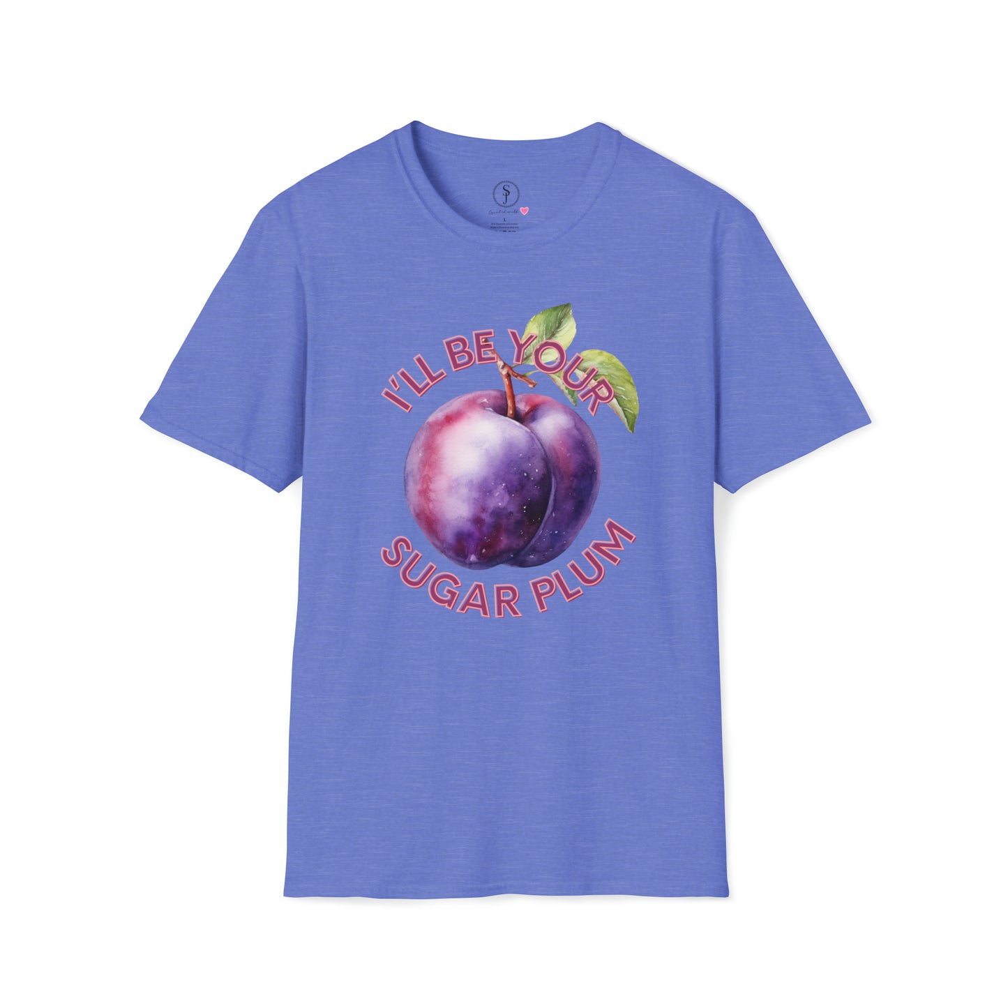 Christmas Vibes, I'll Be Your Sugar Plum T-Shirt (Available In Other Colors) (Sizes Up To 3XL)