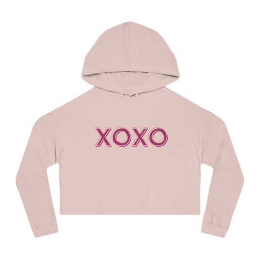 XOXO Cropped Hoodie (Available In Other Colors)