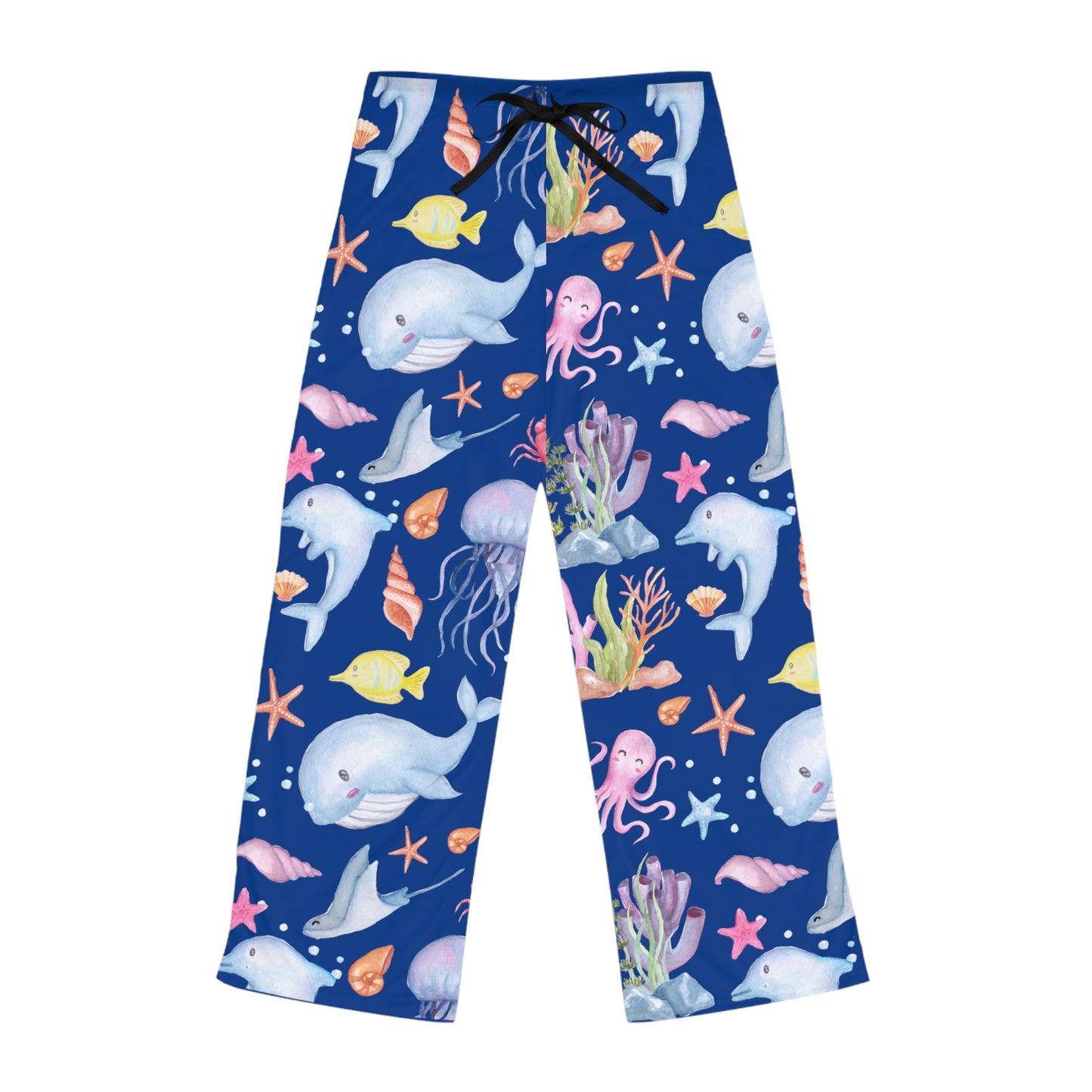 Under The Sea Women's Pajammy Pants In Blue