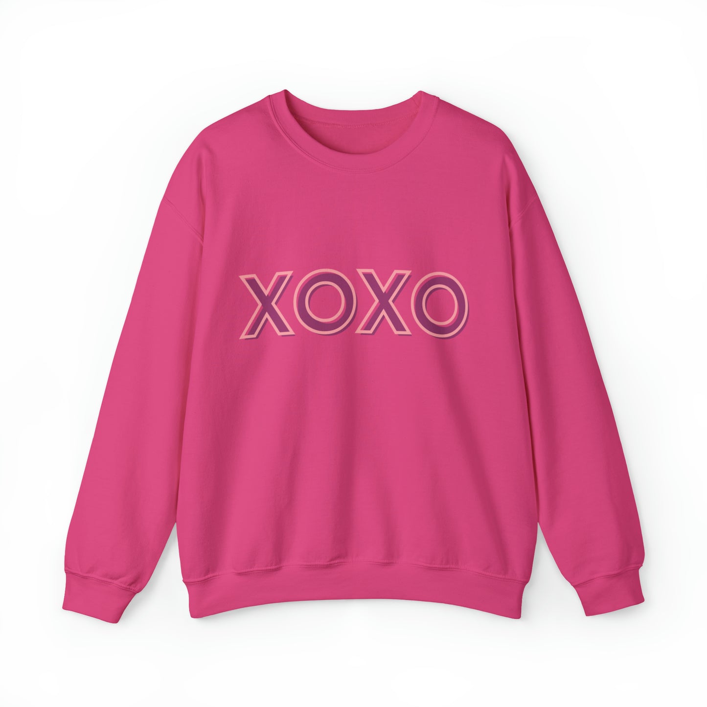 XOXO, Heavy Blend™ Crewneck Sweatshirt (Available In Other Colors)