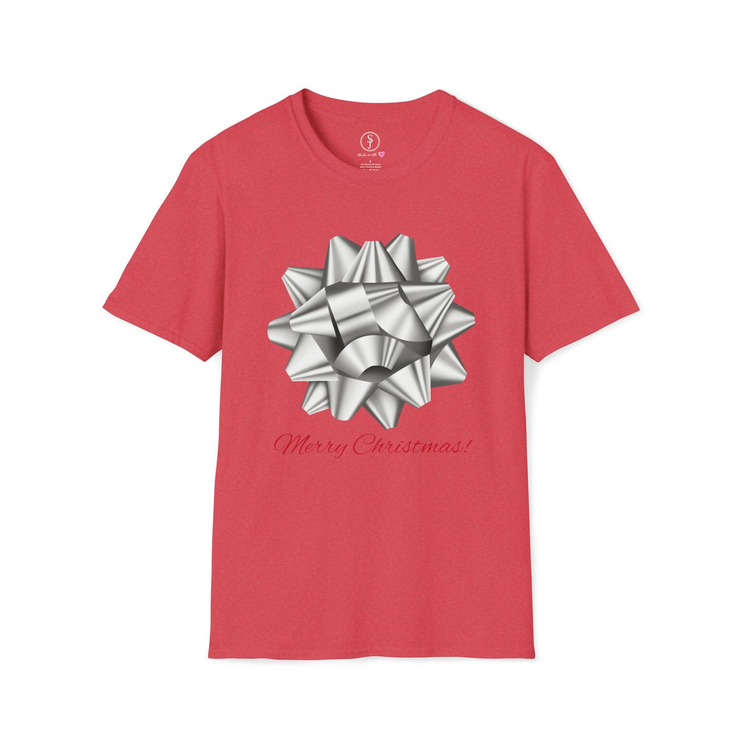 Christmas Vibes. Big Gift Bow, Merry Christmas! T-shirt (Available In Other Colors)
