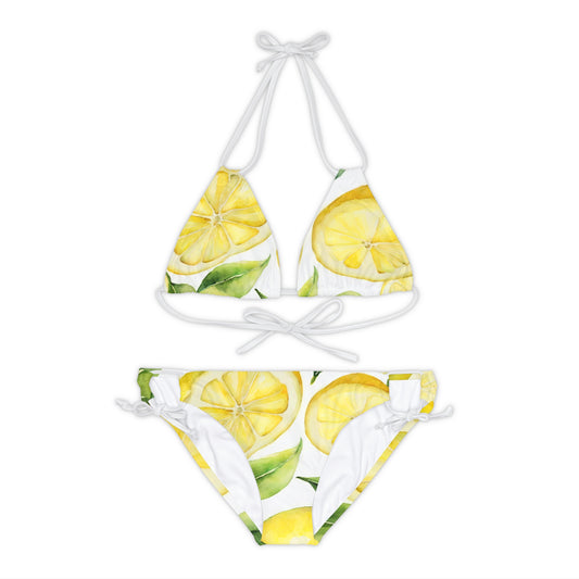 Lemon Two Piece Bikini Set