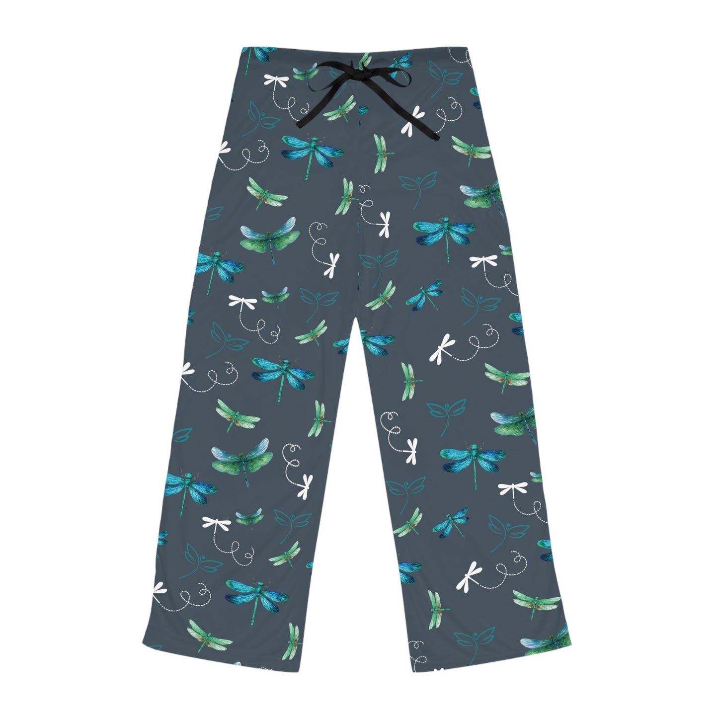 Blue & Green Dragonfly Pajammy Lounge Pants