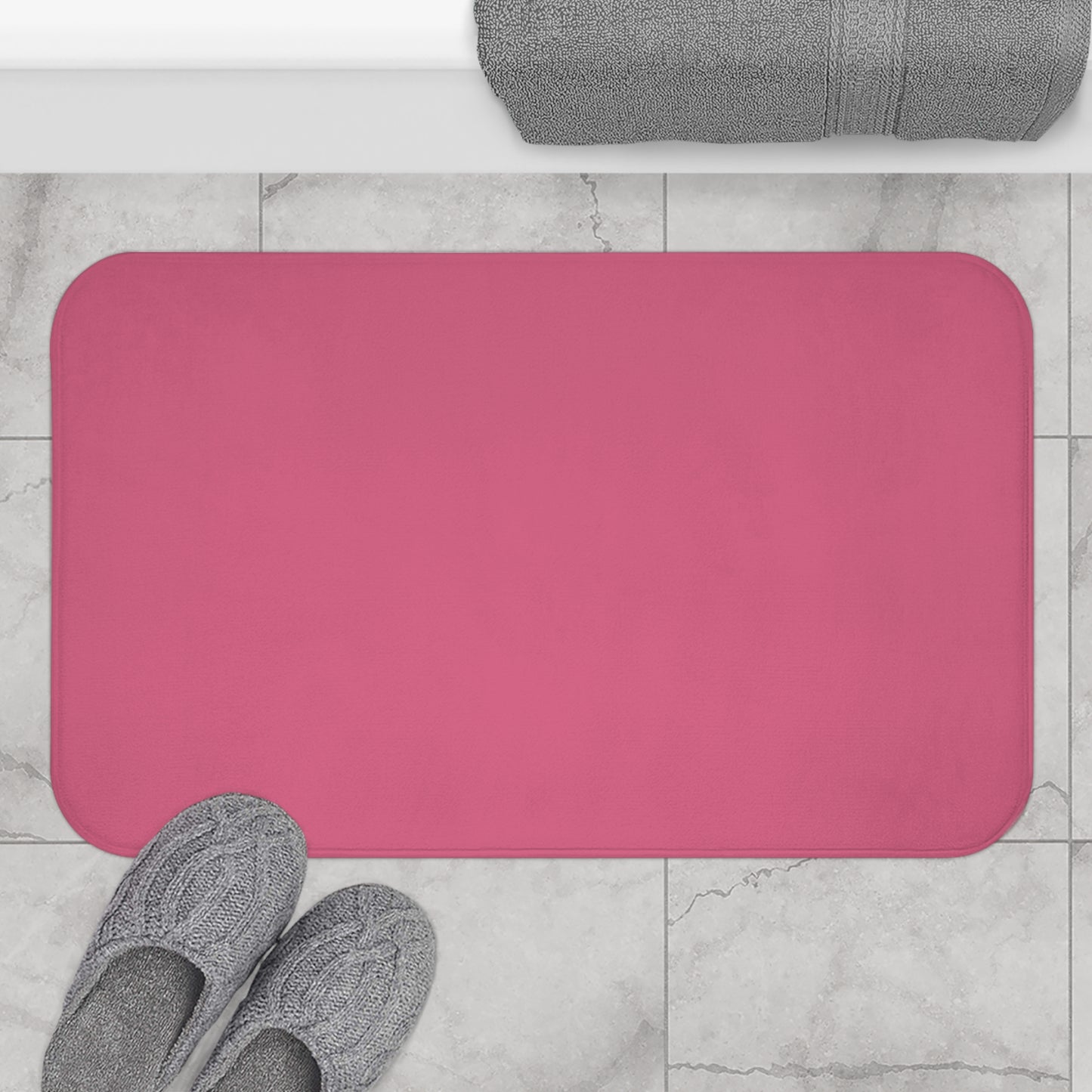 Petal Pink Bath Mat