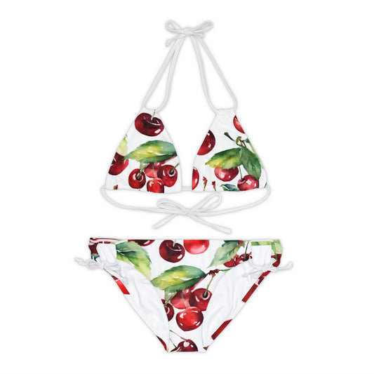 Cherry Two Piece Bikini Set