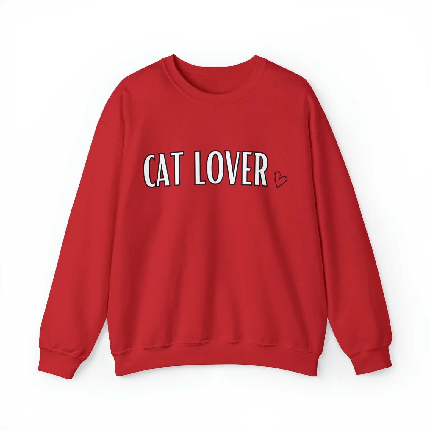 CAT LOVER, Heavy Blend™ Crewneck Sweatshirt (Available In Other Colors)