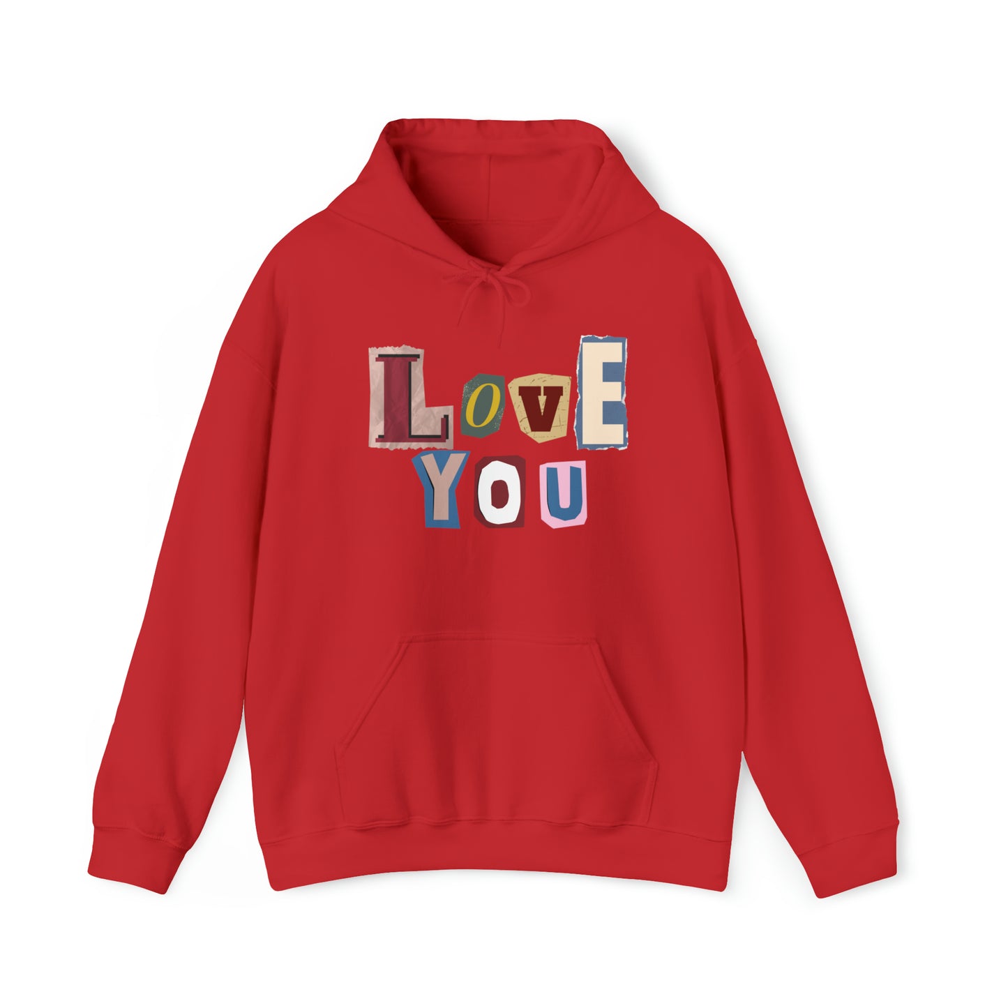 Love You, Ransom Style, Pull-Over Premium Hoodie (Available In Other Colors)