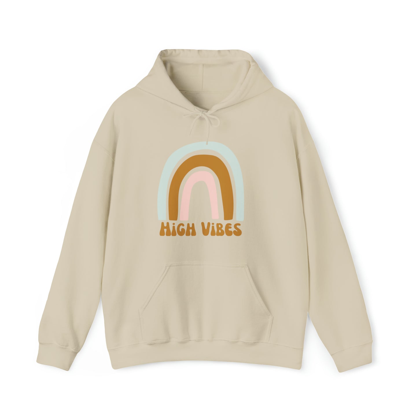 High Vibes, BOHO Style, Heavy Blend™ Hooded Sweatshirt (Available In Other Colors)
