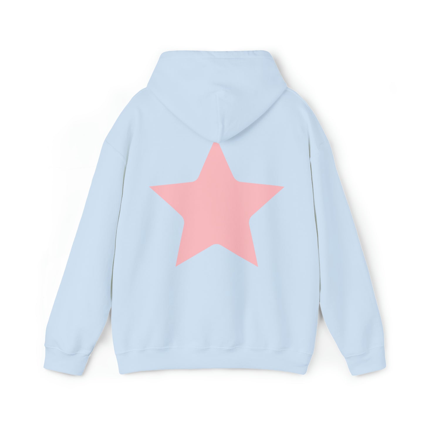 Pink Star, Heavy Blend™ Hooded Sweatshirt (Available In Other Colors)