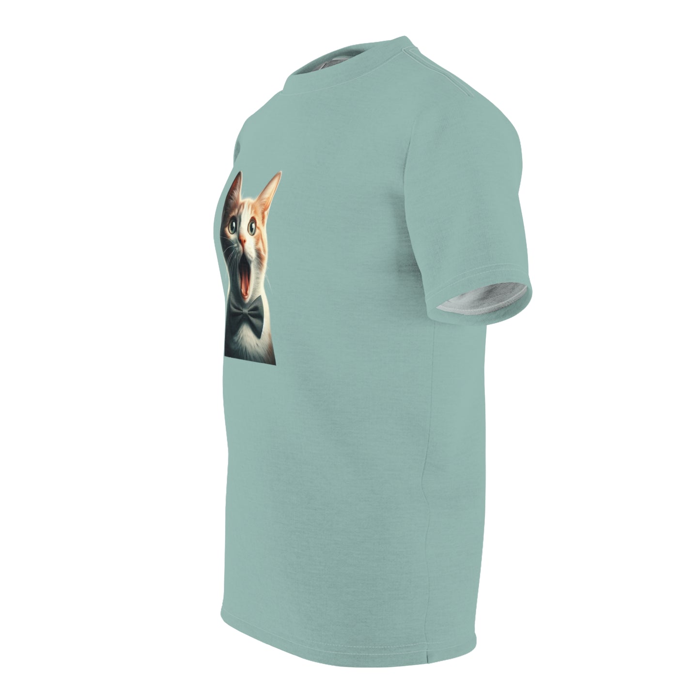 Surprise Cat Lover Unisex Longer Body Short Sleeve T-shirt