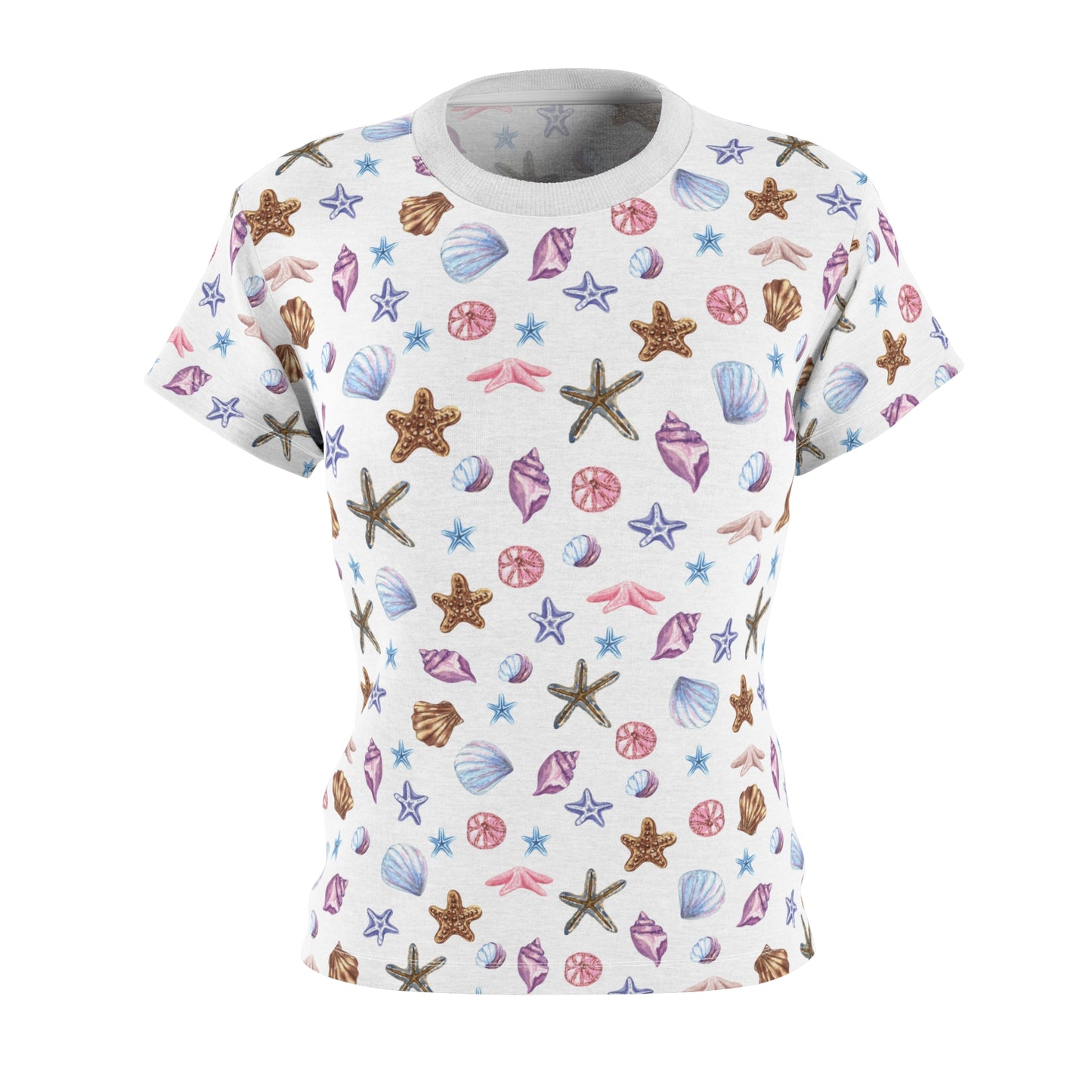 Perfect Tee Seashells Women's Classic Short Sleeve T-Shirt