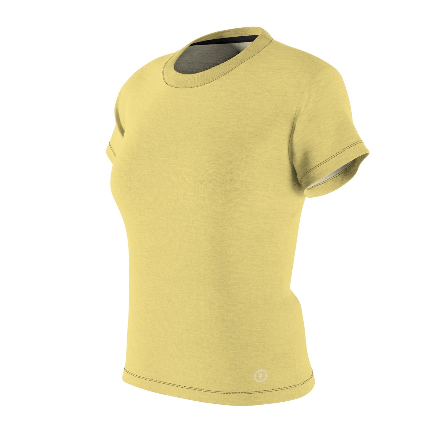Perfect Tee In Soft Yellow, Women's Classic Short Sleeve T-Shirt