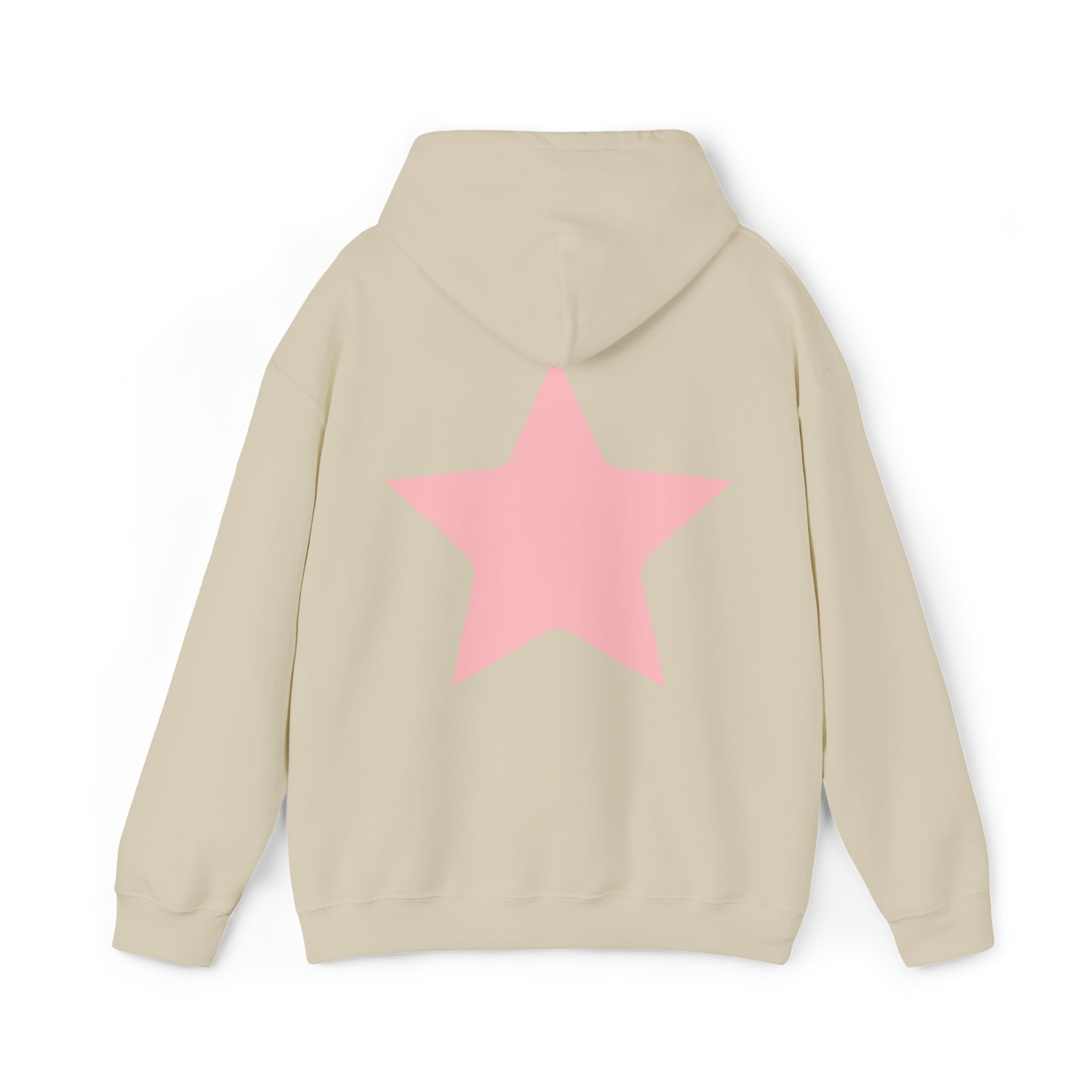 Pink Star, Heavy Blend™ Hooded Sweatshirt (Available In Other Colors)