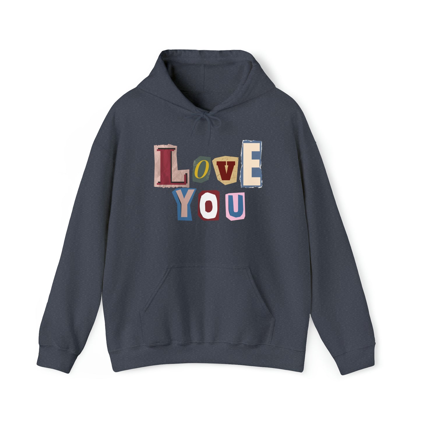 Love You, Ransom Style, Pull-Over Premium Hoodie (Available In Other Colors)