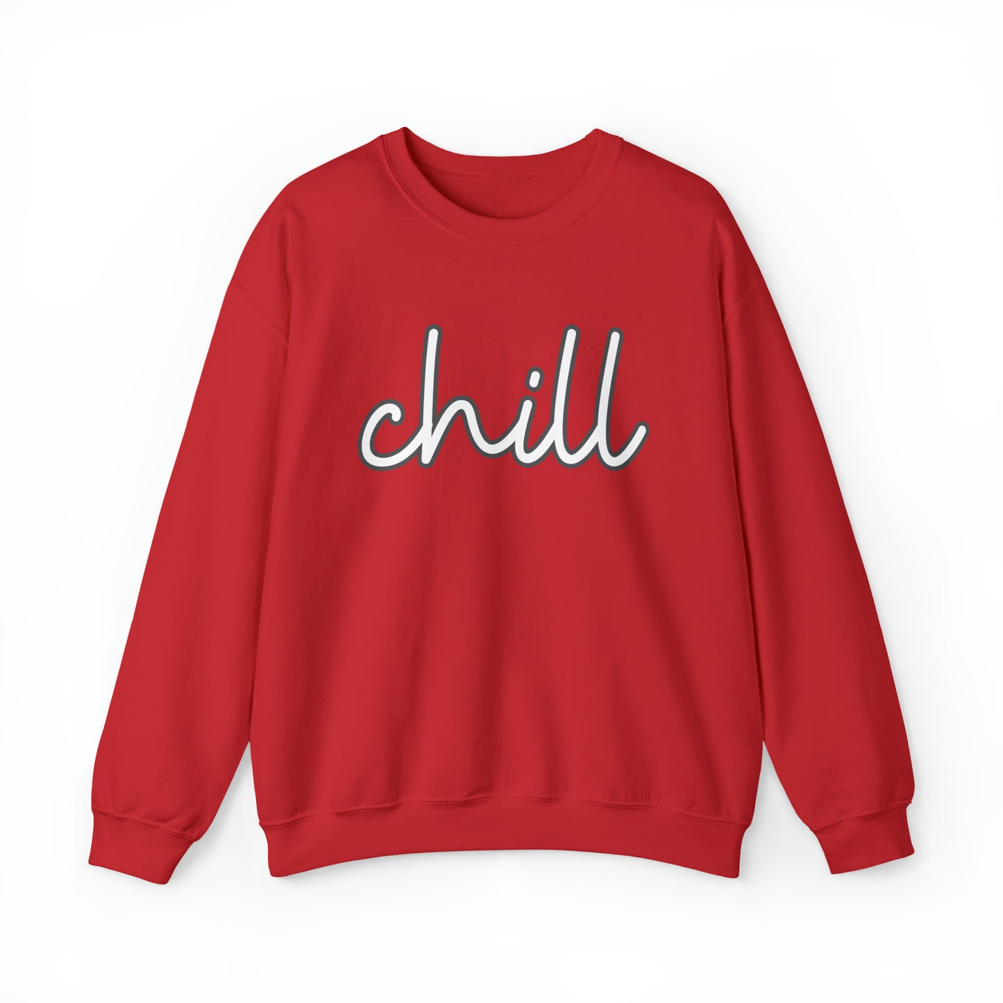 chill, Heavy Blend™ Crewneck Sweatshirt (Available In Other Colors)