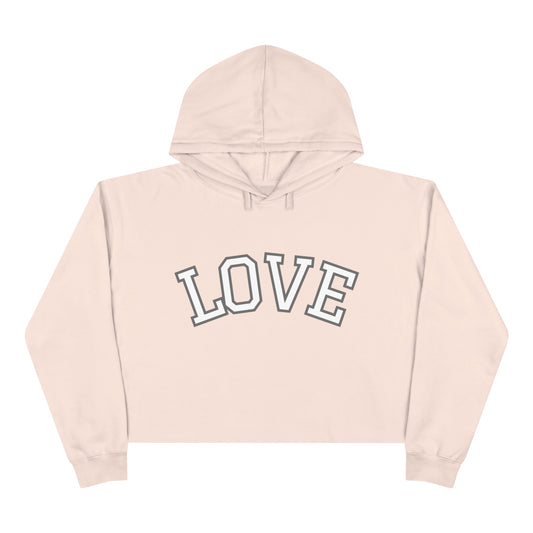 Love Cropped Hoodie (Available In Other Colors)
