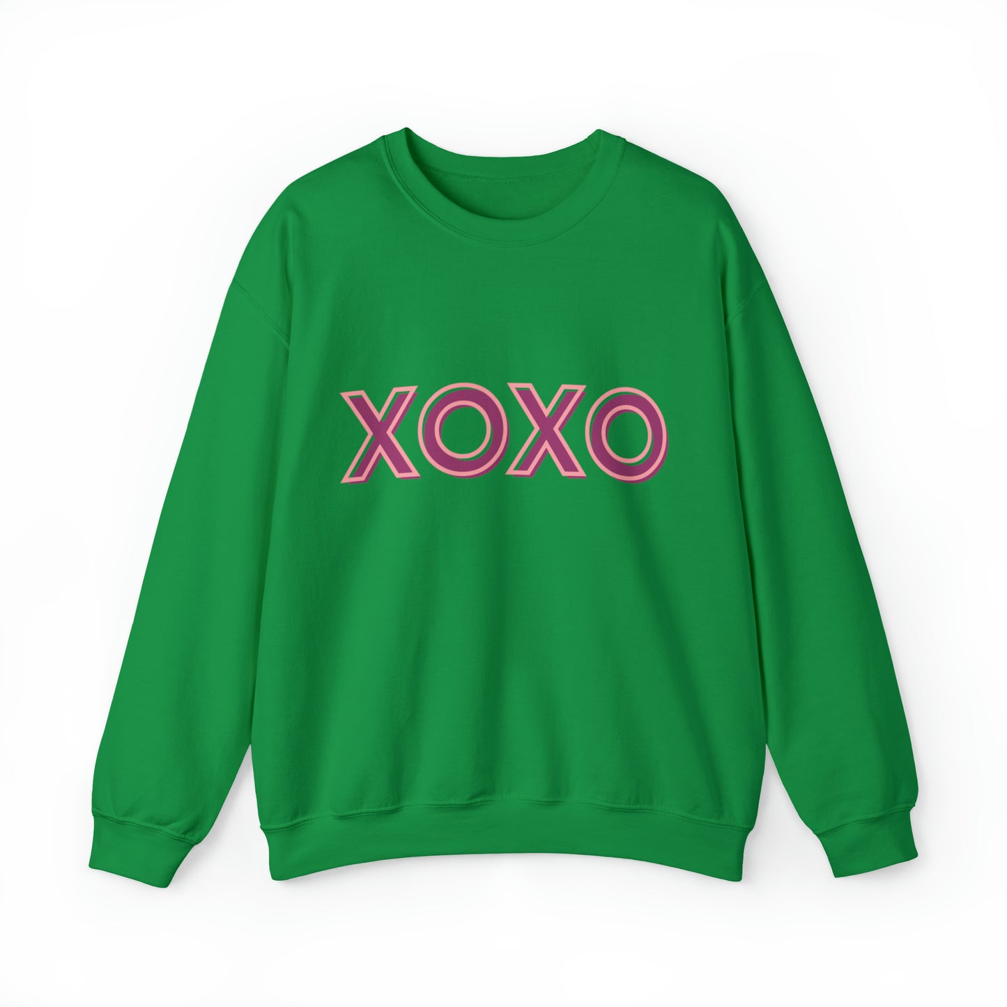 XOXO, Heavy Blend™ Crewneck Sweatshirt (Available In Other Colors)