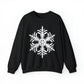 Christmas Vibes, Snowflake Heavy Blend™ Crewneck Sweatshirt (Available In Other Colors)