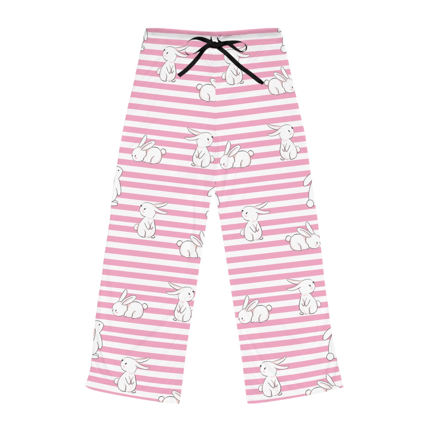 Pink Stripe Bunny Pajammy Lounge Pants