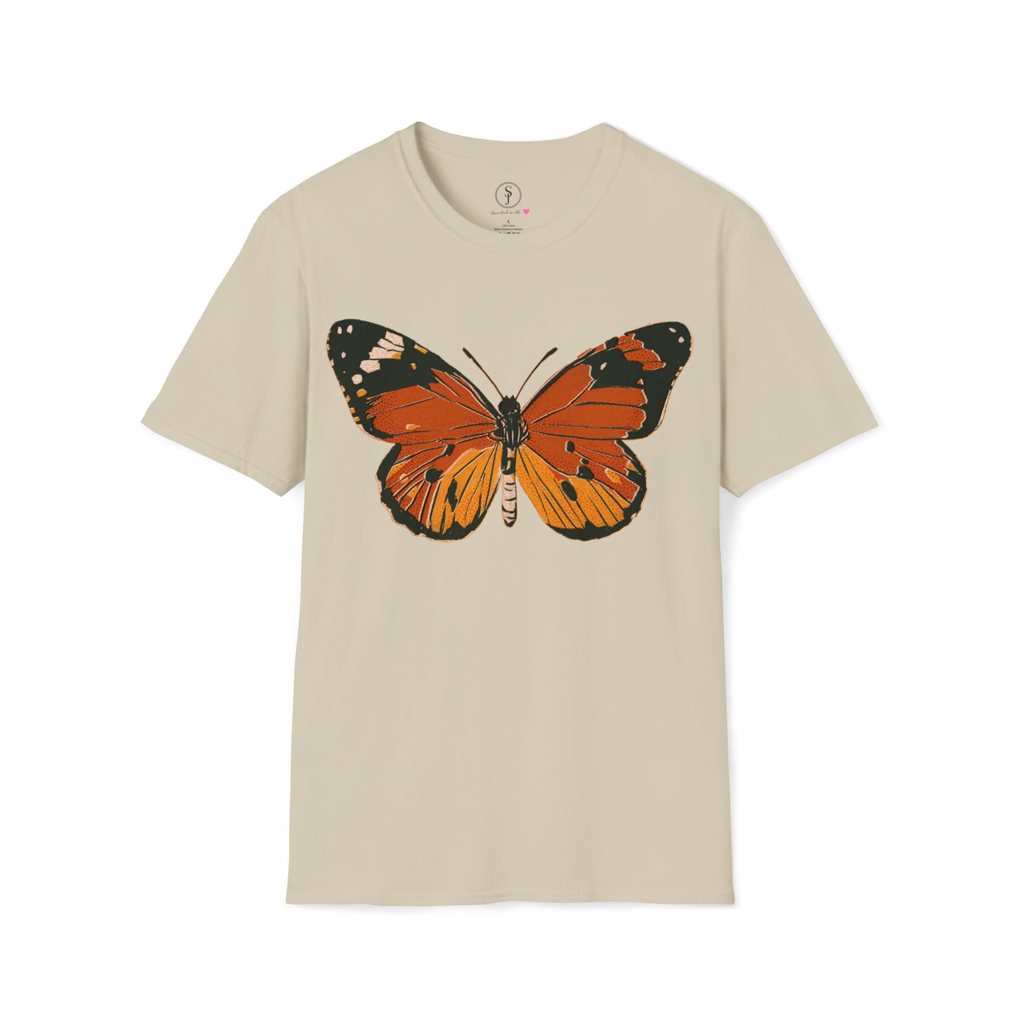 Monarch Butterfly Short Sleeve T-Shirt (Available In Other Colors)