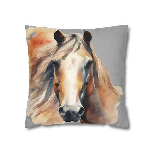 Horse Decorative Throw Pillow Cover