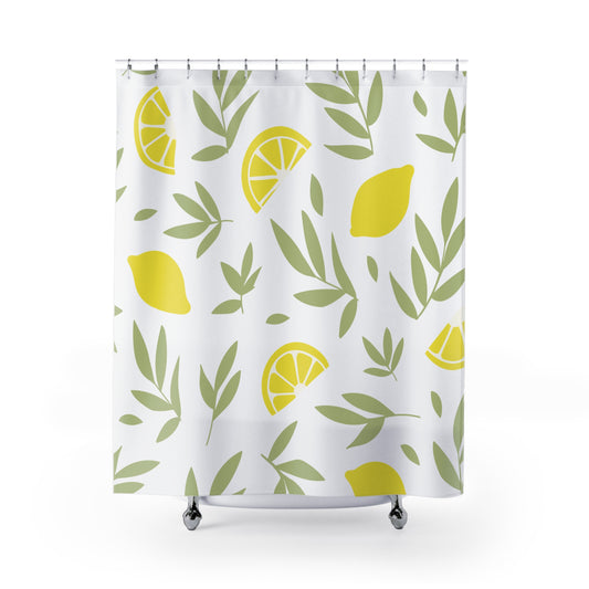 Fresh Lemon Shower Curtain
