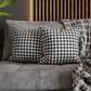 Black And White Check Throw Pillow Cover