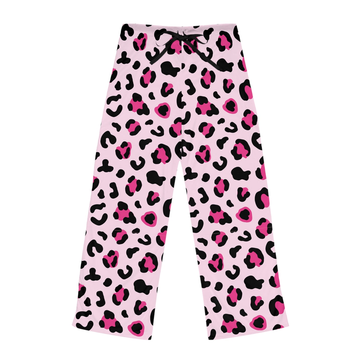 Pale Pink Leopard Women's Pajammy Pants