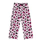 Pale Pink Leopard Women's Pajammy Pants