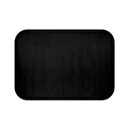 Midnight Black Bath Mat